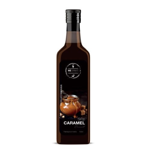 Sirop Caramel 1L de Polycafe : Sirop de qualité supérieure au délicieux goût de caramel pour sucrer et aromatiser vos boissons et desserts préférés. Pratique avec son bouchon verseur.