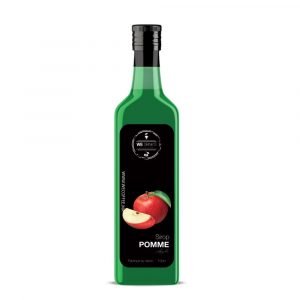 Sirop Pomme 1L de Polycafe : Sirop de qualité supérieure au goût fruité et sucré de pomme pour sucrer et aromatiser vos boissons et desserts préférés. Pratique avec son bouchon verseur.
